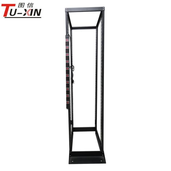 Double Open Frame Server Rack 4 Post 42U Radiation Protection High Standard 19