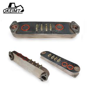 China 6P Engine Oil Cooler 1-21723039-0 For Isuzu 6SA1 6SD1 Hitachi Excavator EX300-2 EX300-3 EX300-5 wholesale
