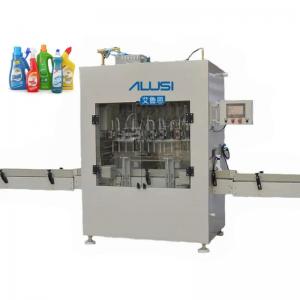 China Automatic anti corrosion stain remover filling machine strong Acid Liquid Bleach Bottle Filling machine on sale