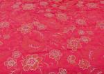 Factory direct selling mattress cloth warp knitted printed polyester gold powder