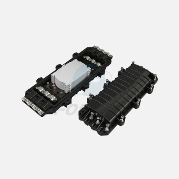 Factory supply Inline type OEM 48/96/144Cores 3 Inlet 3 Outlet Ports Fiber Optic