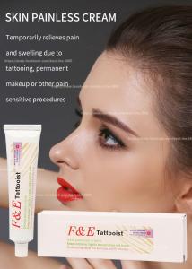 China F&amp;E 30g Tattoo Numb Cream Permanent Makeup Lidocaine Cream For Pemanent Makeup Eyebrow Lip Tattoo Microneedling wholesale