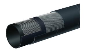 China 85bar Industrial Vacuum Hose with Cam and Groove or Flange Connection wholesale