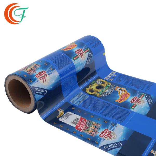 Vegetable Seed Printed Packaging Film 0.07mm-0.08mm Flexible Printed Plastic