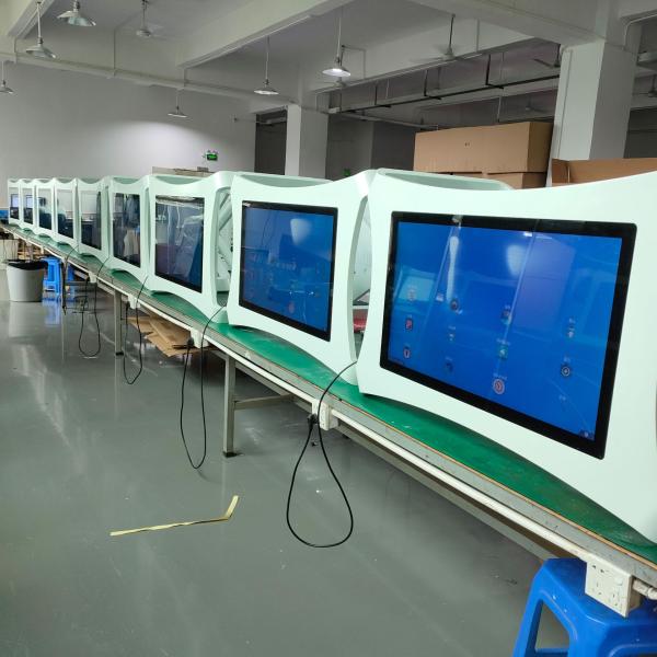55'' Digital Touch Screen Table LCD Windows OS With Customized Color