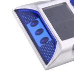Aluminum Square Flashing 5000mcd IP68 Blue Road Markers OEM