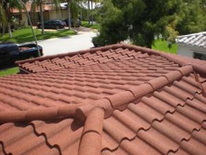 China Terracotta Groove Deep Roman Tile Golan Stone Coated Metal Tile 0.40mm Aluzinc Roofing Sheets Warranty 30-50 Years wholesale