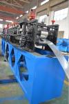 4 kw Hydraulic Power Cutting Roof Panel Frame Roll Forming Machine 10m-15m