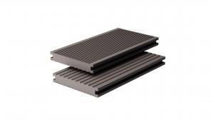 China 150 X 25 Mm Anti Insect Solid Composite Decking Outdoor Recycled Plastic Decking Boards wholesale