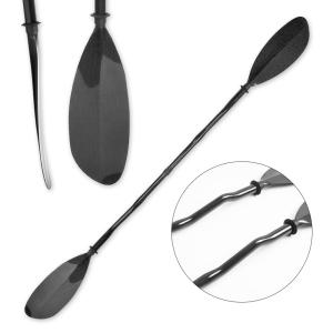 China Carbon Fiber Crank Paddle Double Head Paddle Section Suitable For Kayak Fishing Boat Canoe wholesale