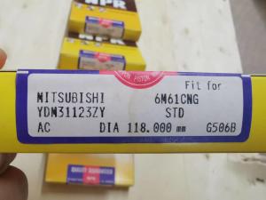 China Engine 6m61 Piston Rings ME995562 ME993687 SDM31123 118MM For Mitsubishi wholesale