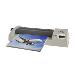 China Cold And Hot Photo Laminating Machine A3 A4 Size KING 330mm Laminator wholesale