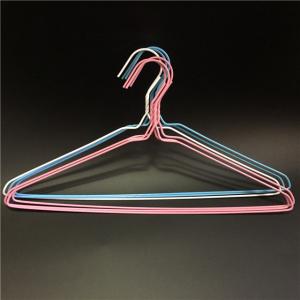 China Colorful PE Coated Coat Hanger Wire Material Round Roll 15 - 10 Gauge Diameter wholesale