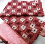 Good quality comfortable guipure lace wedding african lace fabric water soluble
