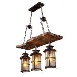 Rustic Metal Decorative Vintage Pendant Lamps E27 Ce Rohs Certification