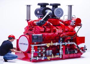 China 805 KW @ 1760 RPM Fire Diesel Engine Water Cooled wholesale