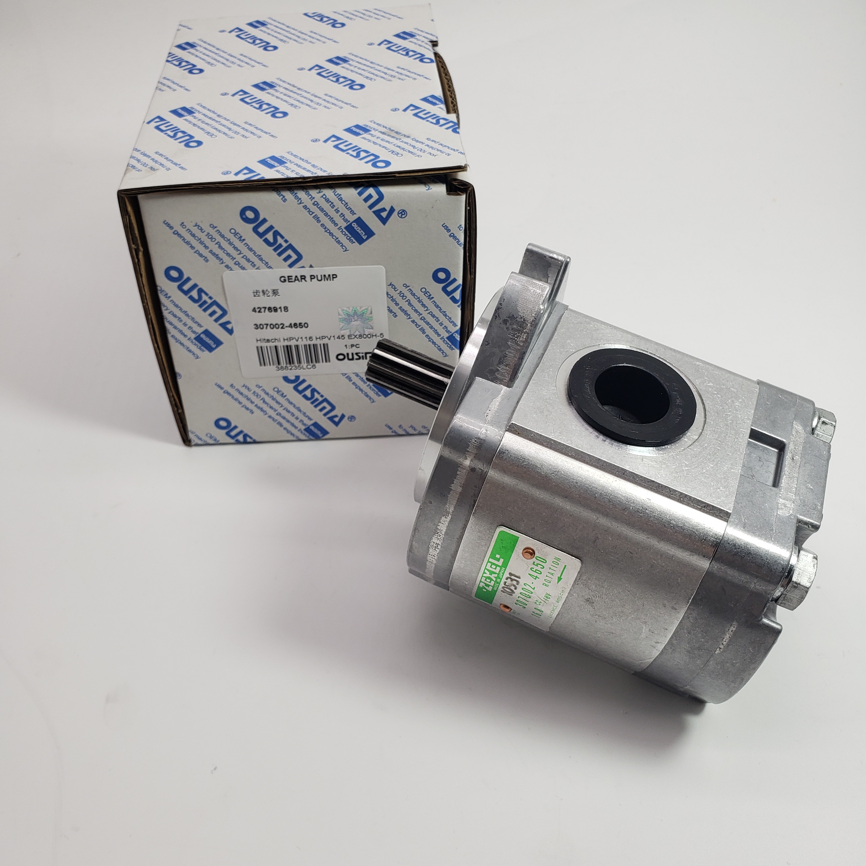 Gear Pump 4276918/9218005/307002-4650 for Hitachi Main Pump HPV116 HPV145 Hitachi Excavcator EX100-5 EX120-5
