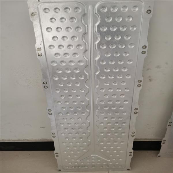 Brazing Cold Water Sheet Aluminium Auto Parts For Heat Sink Of Electrical