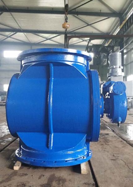 Max Temperature 120℃ Eccentric Plug Valve / Stainless Steel Plug Valves