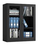 Hot Sale Cheap Glass Door Steel Office Furniture A4 2 Glass Door File Filing