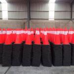 PE Plastic Road Cone For Highway Traffic Safety In Eye-Catching Orange