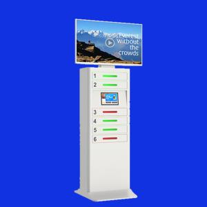 China Smart Winnsen Advertising Laptop Charging Stations With 43 Big Screen For Concert wholesale