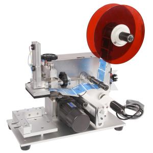 China PET Square Bottle Semi Automatic Label Applicator Machine For Carton Surface 110V-220V wholesale