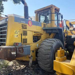 China Komatsu 500 Used Loader 27600kg Used Wheel Loaders Front Loader WA500-3 Machine wholesale