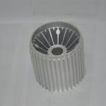 Melting Finish Aluminum Industrial Profile LED Heat Sink Custom Length