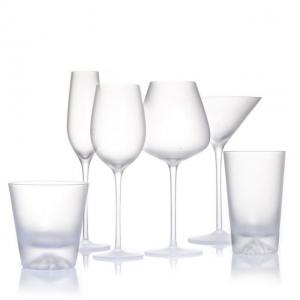China Haute Couture 6 Piece Frosted Acid Etched Wine Glasses Wine Glass Set Gift wholesale