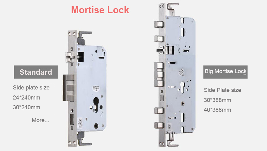 304 stainless steel fingerprint door lock black color available