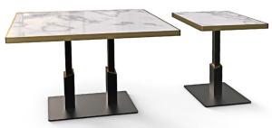 China Durable Flat Bistro Table Base Square Restaurant Table Legs ISO Certification wholesale