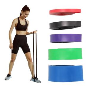 China Custom Latex Stretch Fitness Resistance Bands for Yoga Power Exercise wholesale