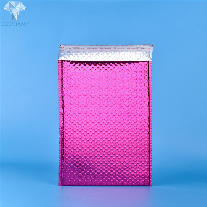 200 Micron Holographic Poly Bubble Mailers Glossy Lamination