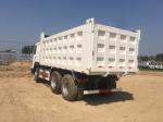Second Hand Used Dump Truck 375hp Weichai Engine Aluminium Alloy Fuel Tank