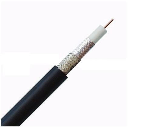 RG412 75 ohm CATV Coaxial Cable with Messenger, RG412 Braid Cable for CCTV, CATV