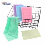 500gsm Car Cleaning Rags Plaid Style 40x40cm All Season Microfiber Weft Cloth