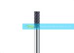 High Surface Quality Finish Milling 6 Flute Carbide End Mill Flat PVD Coating