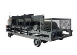 Electric Motorized Conveyor Belt Heavu Duty Flexible Design Low Running Noise