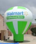 Giant Inflatable Golf Ball/ Inflatable Golf Ground Balloon both side red logo