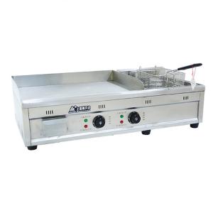 China 2500W Electric Deep Fryers 5L Deep Fat Fryer With Griddle wholesale