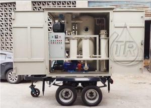 China Easy Move Portable Double Vacuum Transformer Oil Purification Equipment for Sale on sale