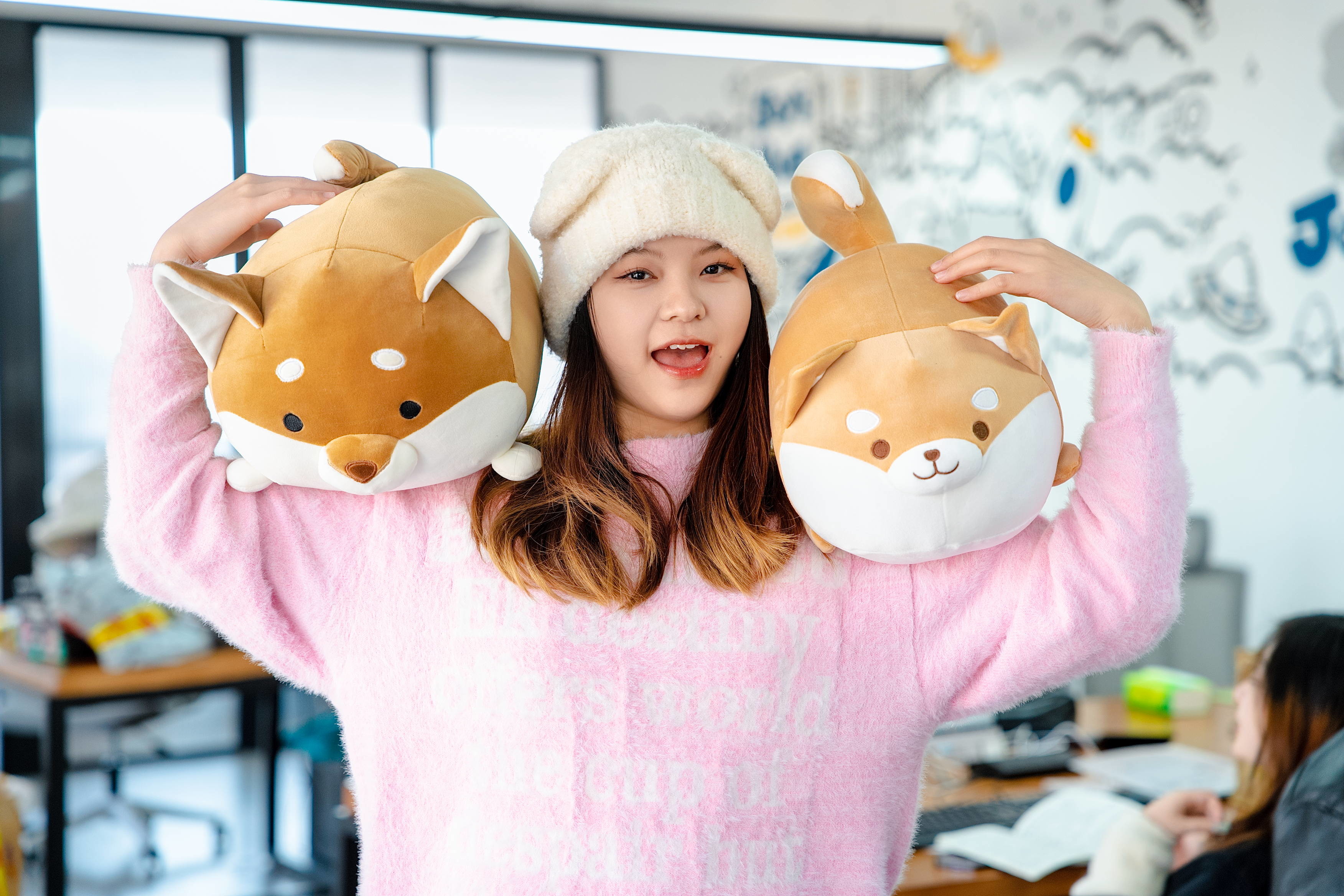 Ultra Soft Corgi And Shiba Inu Plush Dog Stuffed 20-55 Cm Dog Cuddly Toy Pillow