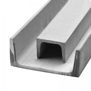 China Pickled Polished Stainless Steel U Channels 304 H Beam Construction Shipbuilding Industry wholesale