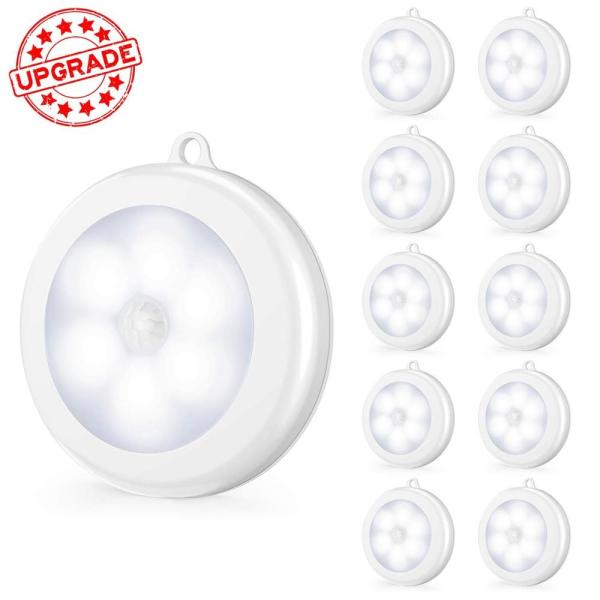 Cordless Battery-powered Wall Light,stick-on Magnet Closet Lights Motion Sensor