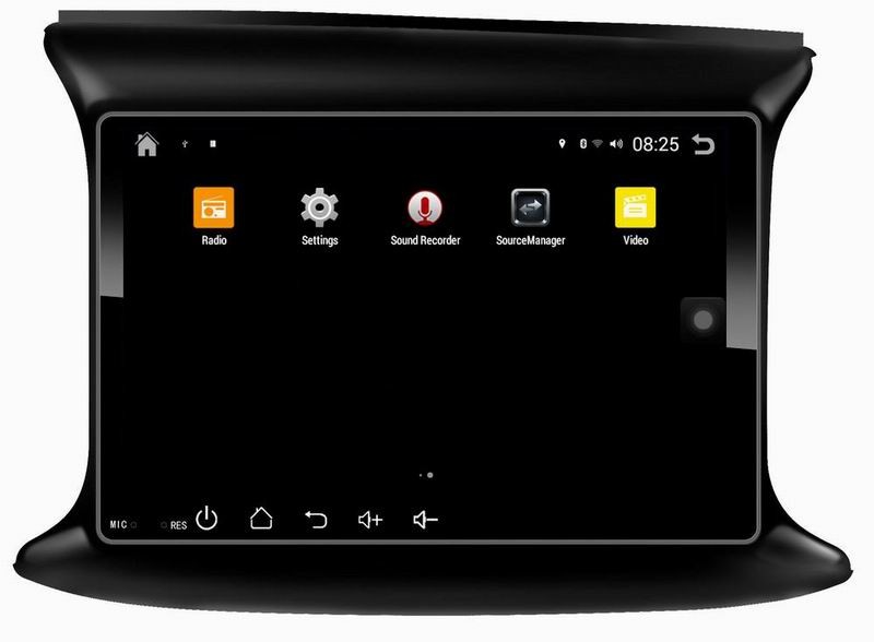 Ouchuangbo 2016 Car radio head unit dvd player stereo GPS for Fiat Viaggio HD 1024*600 4 Core Android 4.4 system