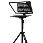 20 inch Best Teleprompter for Interview TV Broadcast Equipment Live Sports Black