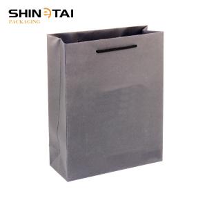 China Black Paper Bag Branded Paper Bag Handle wholesale