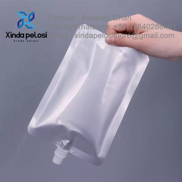 Liquid Waterproof Pouch Plastic Packaging Bag Storage Moistureproof Packaging