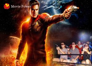 China Interactive virtual Reality 7D Movie Theater Simulator With 6/8/9/12 Seater wholesale